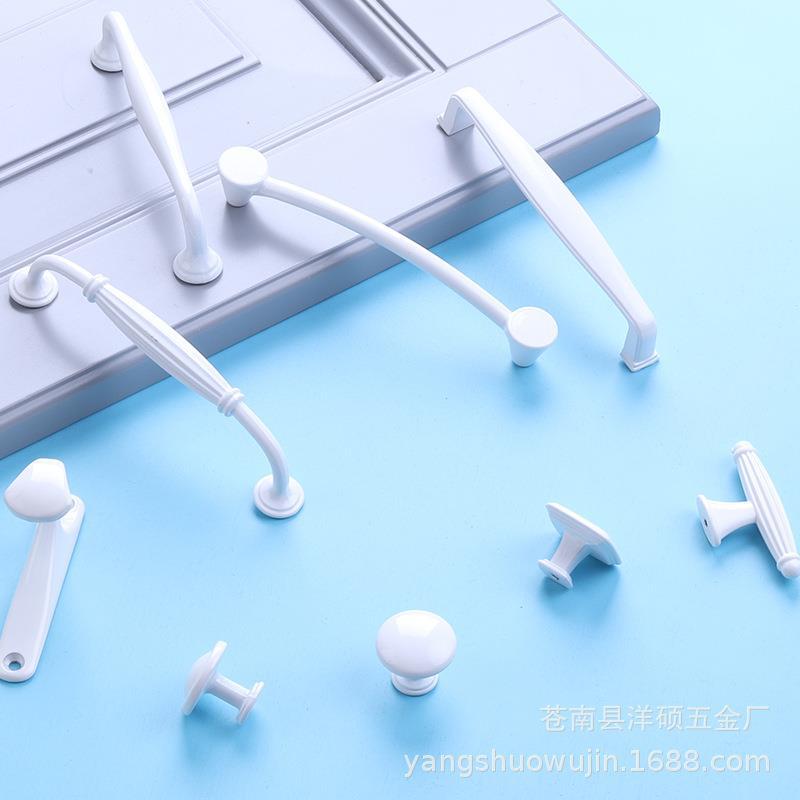 American Style Cabinet Handles Aluminum Alloy Drawer Pulls Modern Hardware Pulls