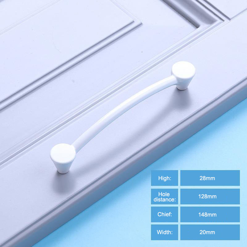 American Style Furniture Handle Aluminum Alloy Drawer Wardrobe Cabinet Puller Door Handle