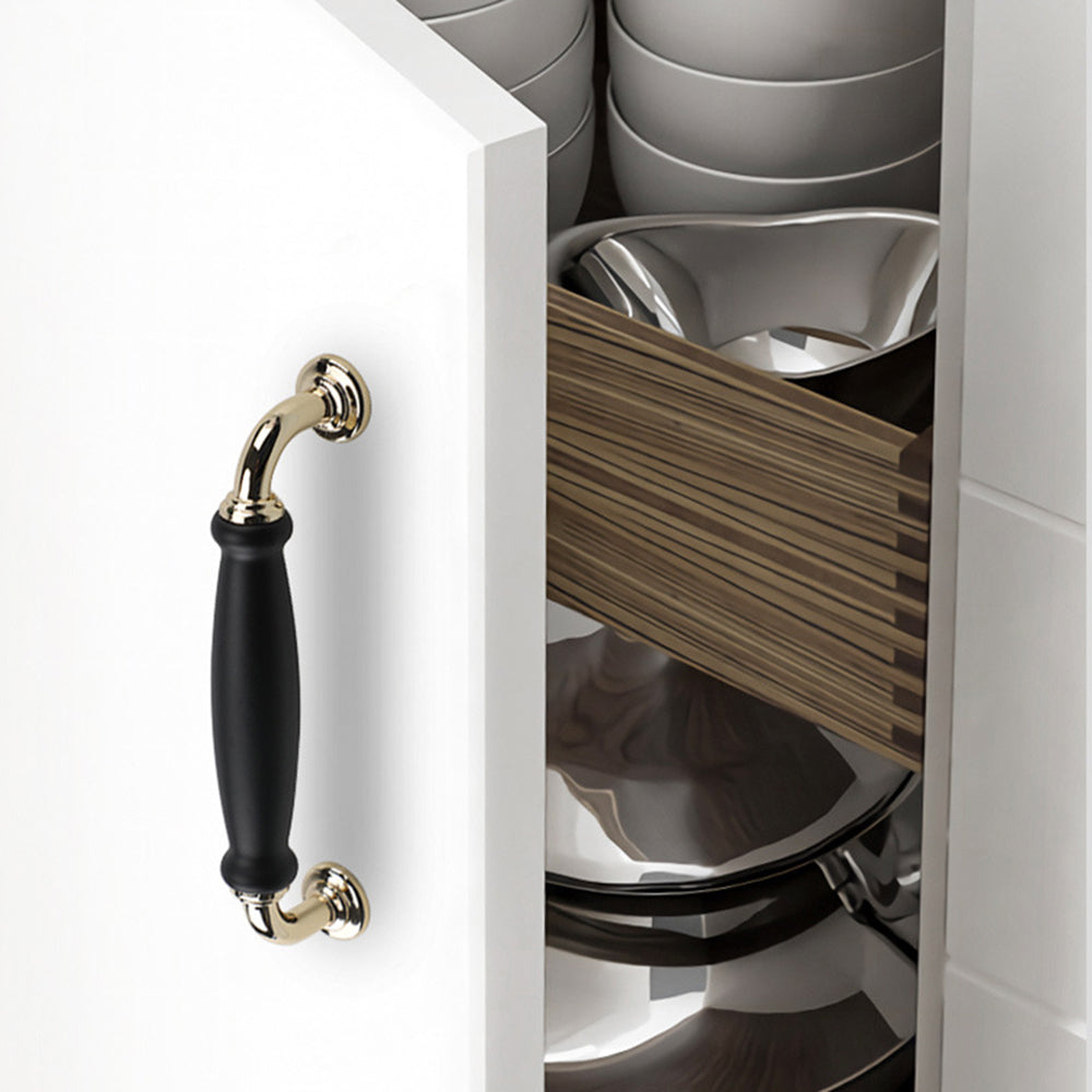 Aluminum Alloy Cabinet Pulls Handles Modern Drawer Hardware Metal Pulls with 22mm Screw, 96 Hole Distance
