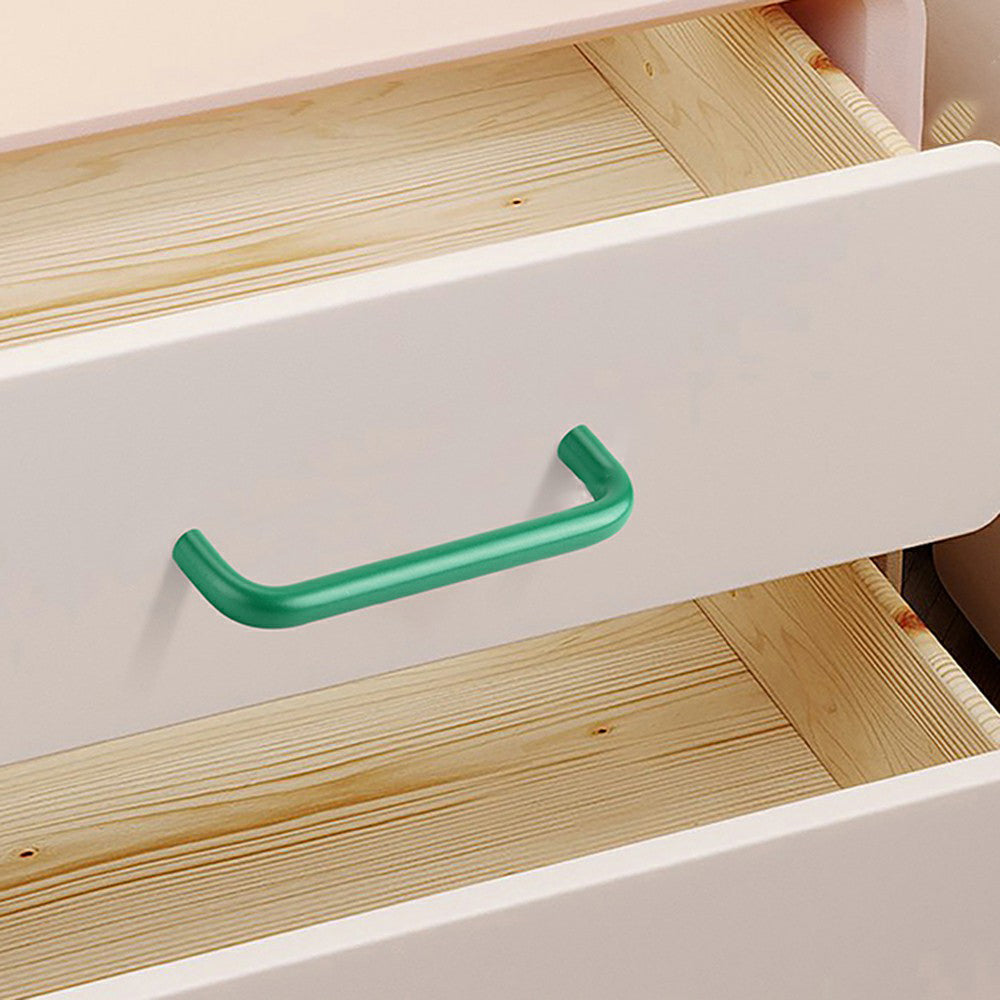 Aluminum Alloy Cabinet Pulls Handles with 22mm Screw, Wardrobe Drawer Hardware Metal Pulls