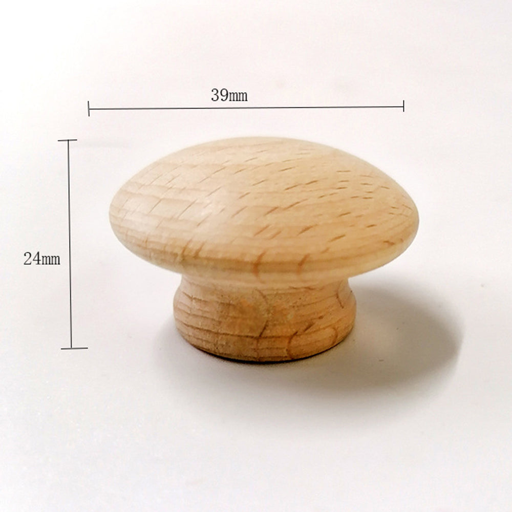 Wooden Cabinet Pulls Handle Drawer Wardrobe Small Pulls Knob with 27mm Screw