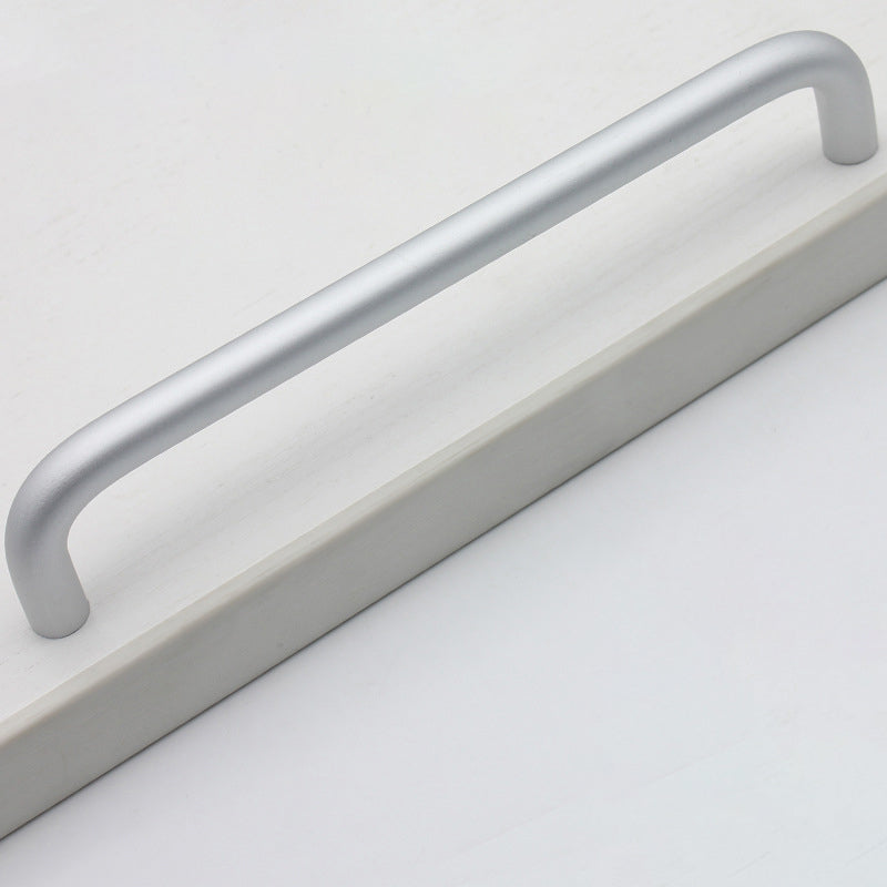 Solid Aluminium Alloy Furniture Door Handle Cabinet Cupboard Pull Knob, Screw Size: 4*22mm