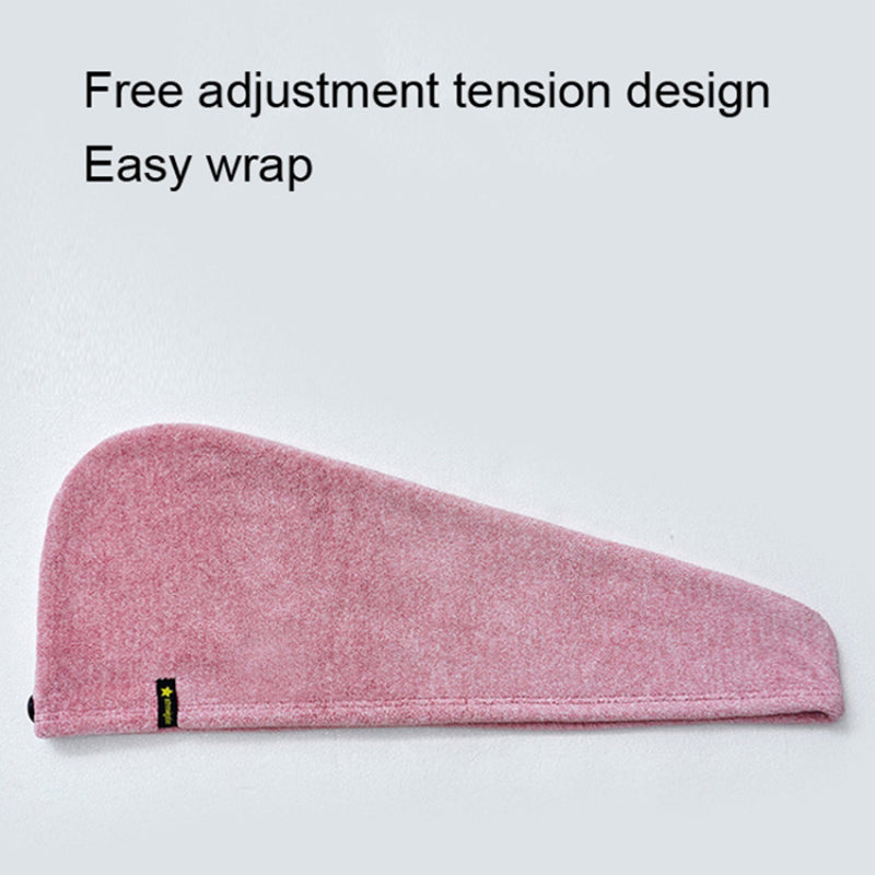 Hair Towel Wrap Super Absorbent Quick Dry Hair Turban Bathroom Essential Accessories
