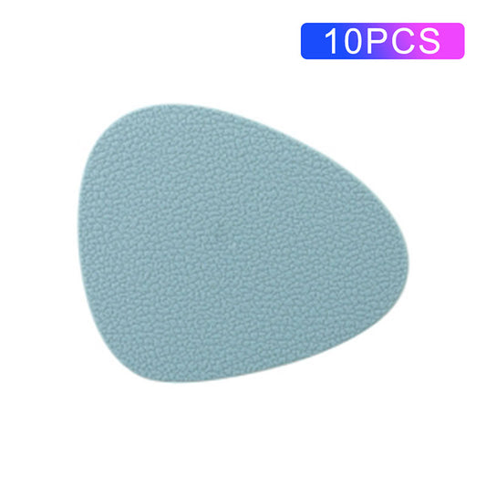 10Pcs / Set Water Drop-shaped Desktop Cup Silicone Mat Dining Table Heat Insulation Pad