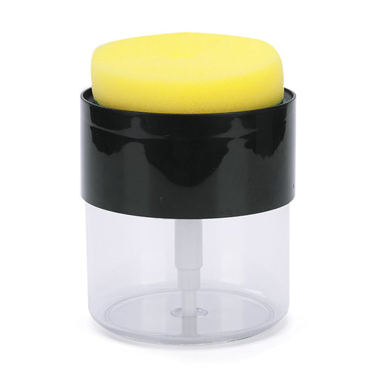 ABS+PS Manual Pressing Soap Dispenser Detergent Dish Washing Liquid Box Kitchen Cleaning Tool