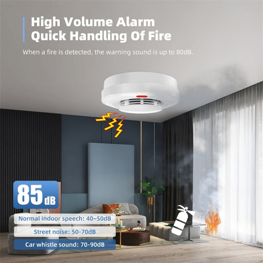 A600 WiFi Intelligent Wireless Smoke Detection Device Home Smoke Alert Detector