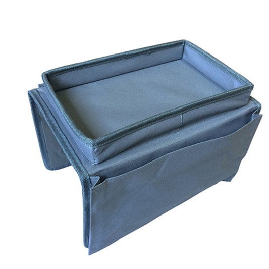 SF001 Oxford Cloth Sofa Armrest Storage Pockets Holder Couch Hanging Remote Control Organizer Tray