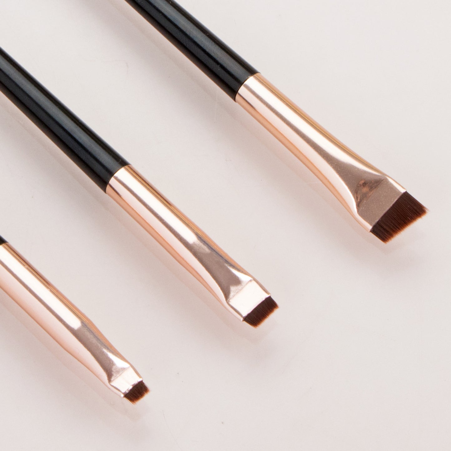 3Pcs / Set Eye Makeup Brushes Eyeshadow Brush Kit Soft Fiber Eyeliner Eyebrow Makeup Tool