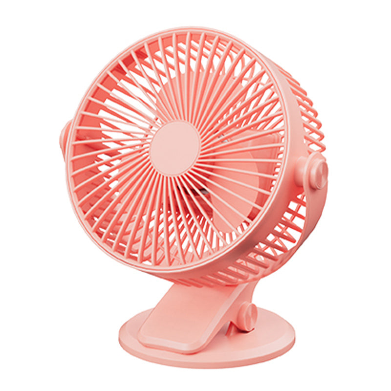 AZEADA AZ-F34 6-inch Desktop ABS Cooling Fan Summer Rechargeable Clip Design Fan Cooler