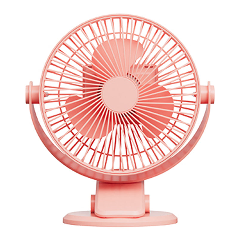 AZEADA AZ-F34 6-inch Desktop ABS Cooling Fan Summer Rechargeable Clip Design Fan Cooler