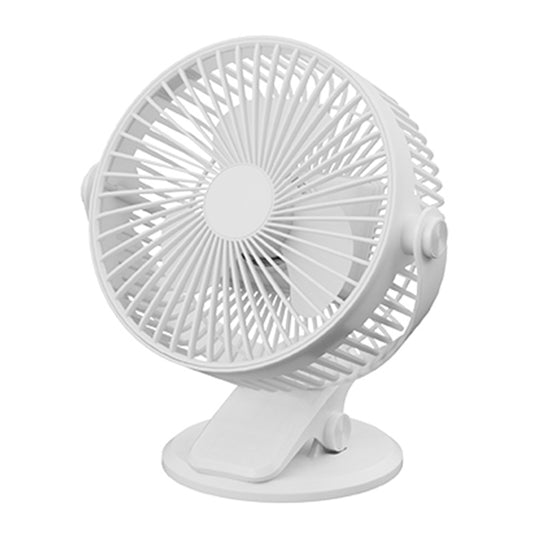 AZEADA AZ-F34 6-inch Desktop ABS Cooling Fan Summer Rechargeable Clip Design Fan Cooler
