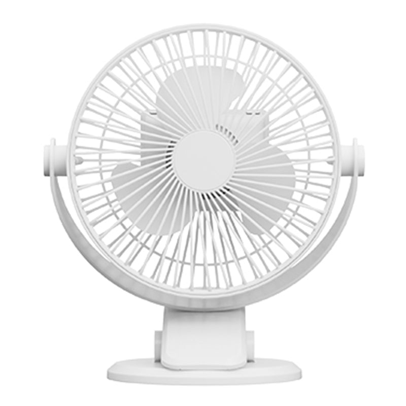 AZEADA AZ-F34 6-inch Desktop ABS Cooling Fan Summer Rechargeable Clip Design Fan Cooler
