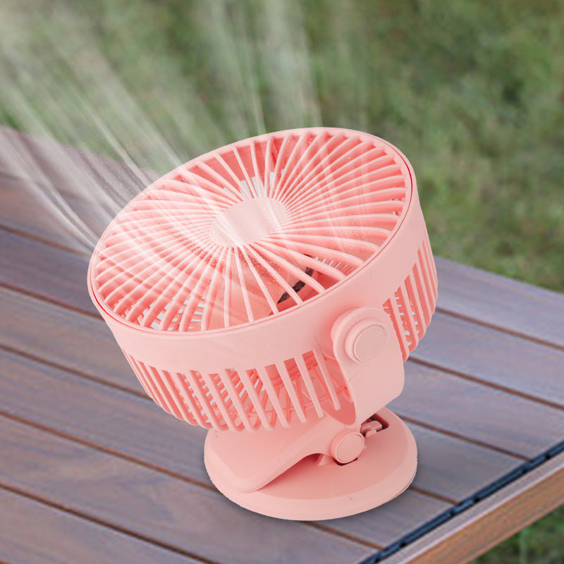 AZEADA AZ-F34 6-inch Desktop ABS Cooling Fan Summer Rechargeable Clip Design Fan Cooler