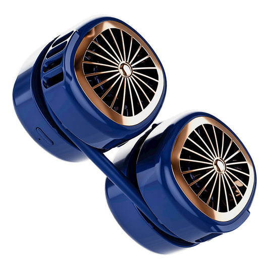 P70 Foldable USB Charging Hanging Neck Mini ABS Cooling Fan Summer Mute Fan Cooler