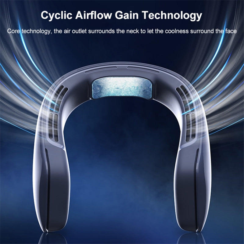 WEKOME F60 Smart Neck-Mount Cooling Fan Digital Display Portable Air Conditioner Wearable Personal Air Cooler