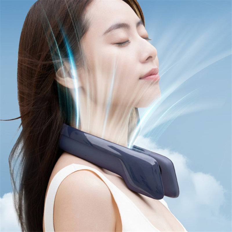 WEKOME F60 Smart Neck-Mount Cooling Fan Digital Display Portable Air Conditioner Wearable Personal Air Cooler