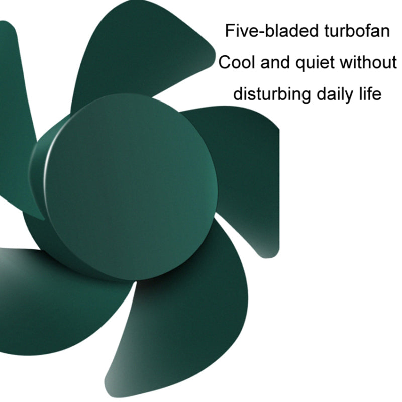 Universal Car Cooling Fan USB Dual Head Dashboard Fan 360-degree Rotatable 3 Speed Fans for SUV RV Boat Auto Vehicles