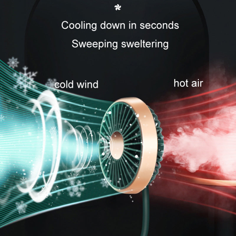 Universal Car Cooling Fan USB Dual Head Dashboard Fan 360-degree Rotatable 3 Speed Fans for SUV RV Boat Auto Vehicles