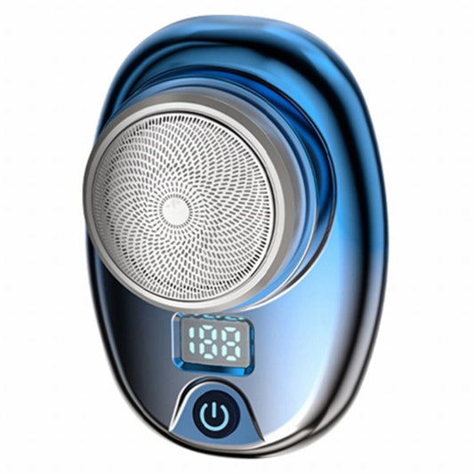Portable Electric Razor Digital Display Mini Waterproof ABS Rechargeable Cordless Shaver