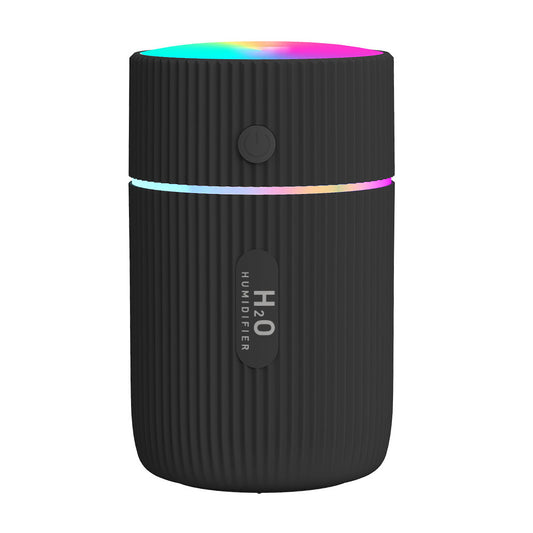 220ml Mini Humidifier Portable Air Purifier Car Office Atomizer Household Aroma Diffuser with Colorful Light