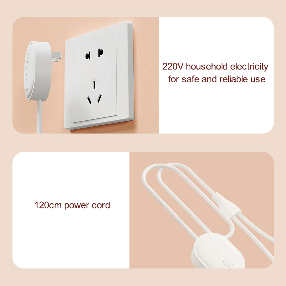 SOTHING Portable Boot Shoe Dryer Retractable Footwear Dryer Device for Rainy Seasons Winter Travel, CN Plug