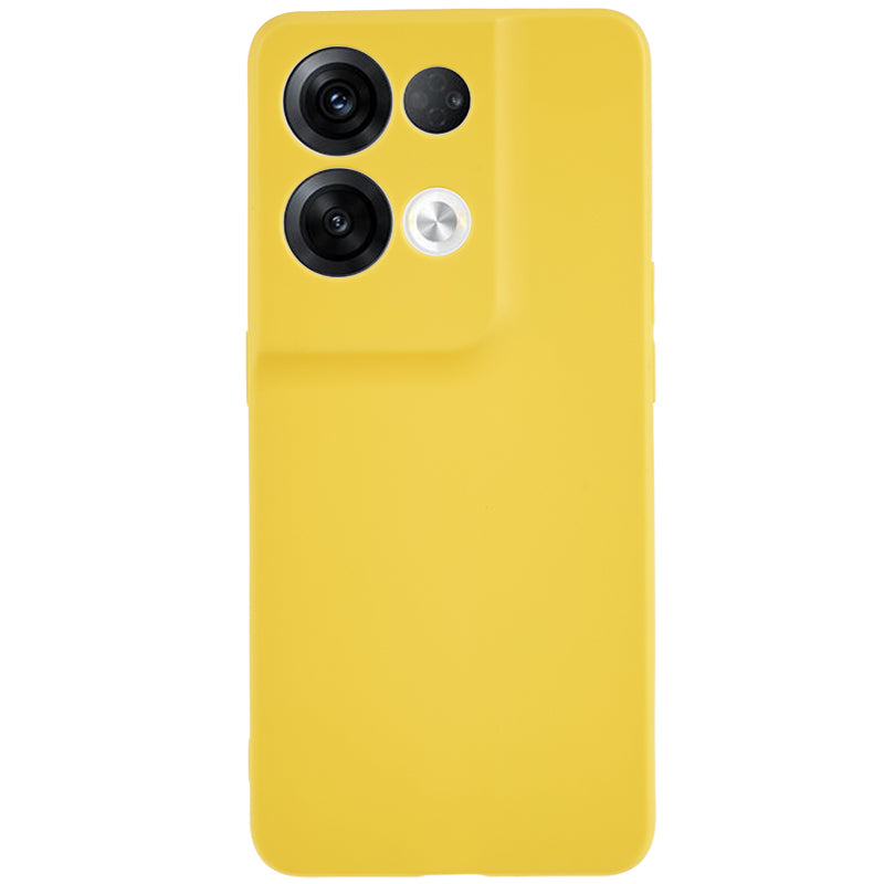 TPU Back Shell for Oppo Reno8 5G (Global Version) , Fingerprint Free Matte Protective Cover Phone Case