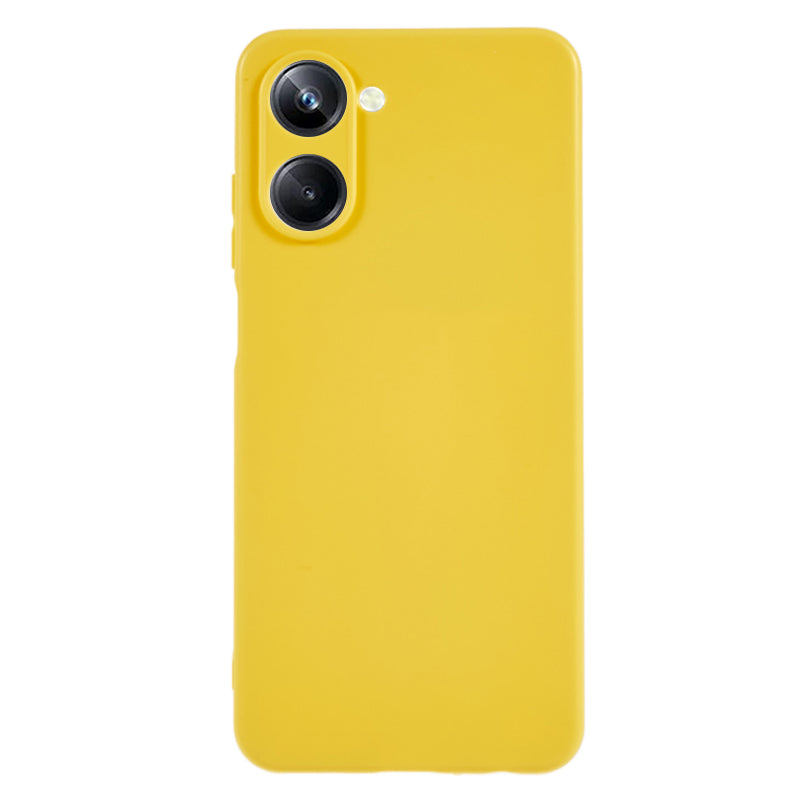 For Realme 10 4G Anti-fingerprint Matte Flexible TPU Case Anti-scratch Mobile Phone Cover