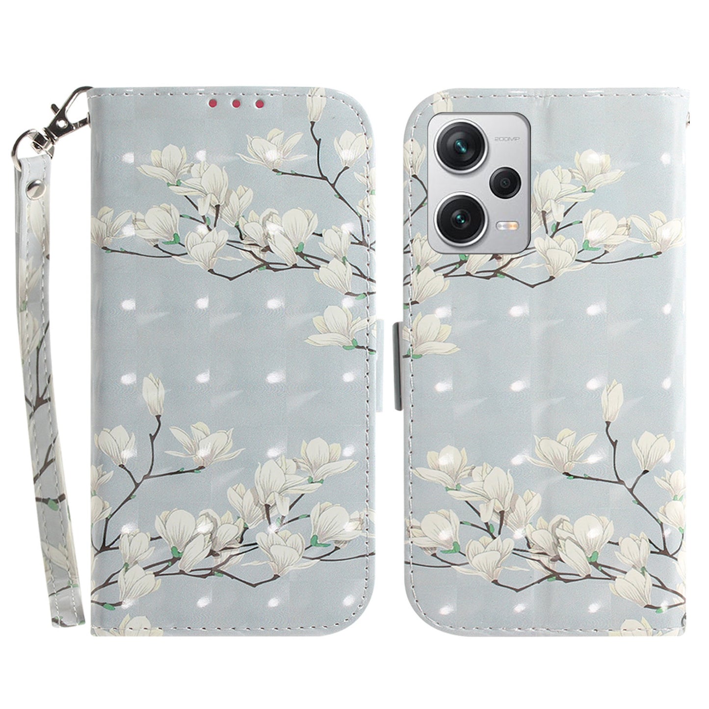 For Xiaomi Redmi Note 12 Pro+ 5G Shockproof PU Leather Phone Case Stand Wallet
