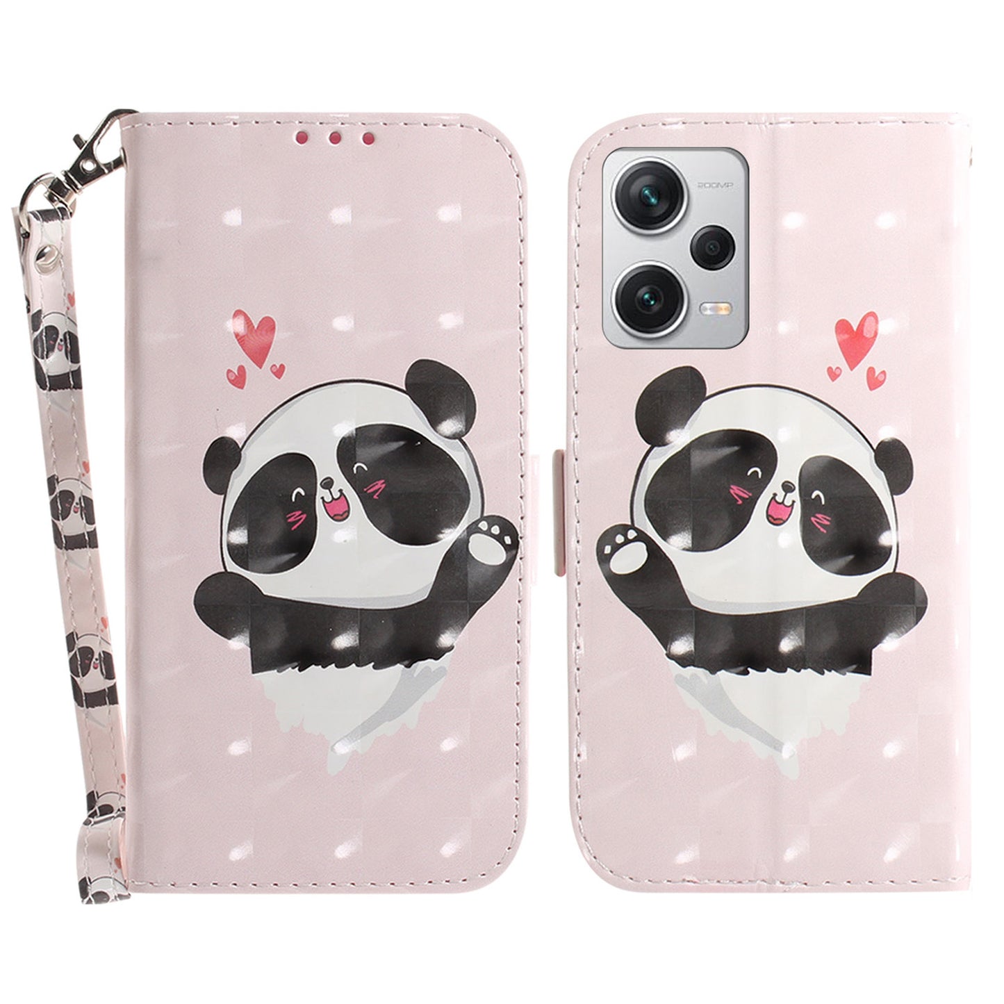 For Xiaomi Redmi Note 12 Pro+ 5G Shockproof PU Leather Phone Case Stand Wallet