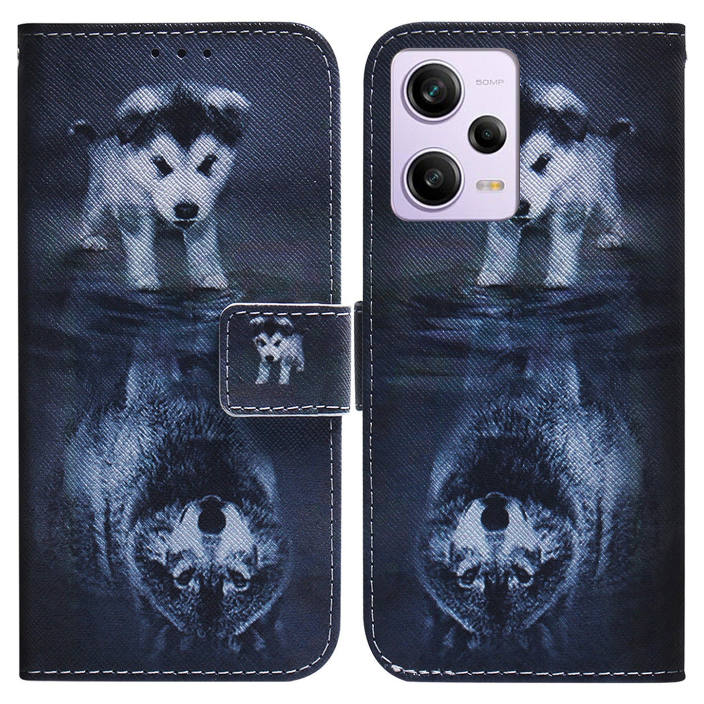For Xiaomi Poco X5 Pro 5G / Redmi Note 12 Pro 5G / 12 Pro Speed 5G Phone Case Pattern Printing PU Leather Wallet Stand Cover with Strap