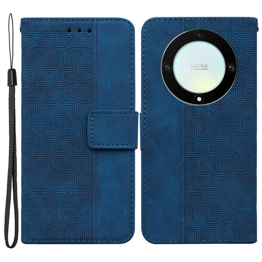 For Honor X40 5G / X9a 5G / Magic5 Lite 5G Anti-drop Phone Case Wallet Flip Leather Imprinted Cell Phone Cover