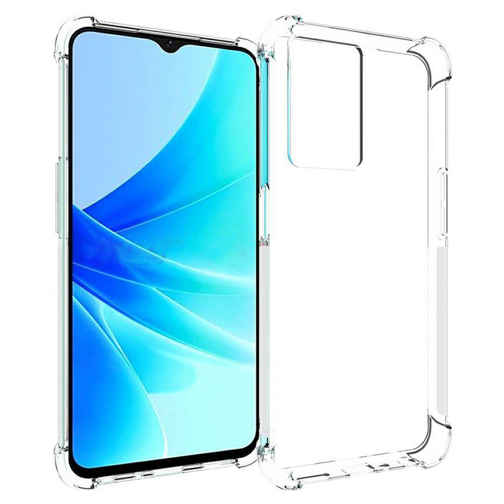 For Oppo A57 4G Non-Slip Soft TPU Case Reinforced Corner Shock-Absorbing Protective Phone Cover
