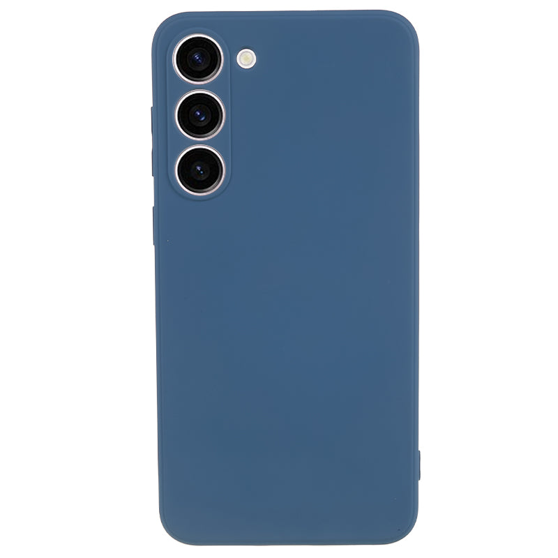 For Samsung Galaxy S23+ Rubberized Anti-slip Phone Case Soft TPU Fiber Lining Inside Phone Cover