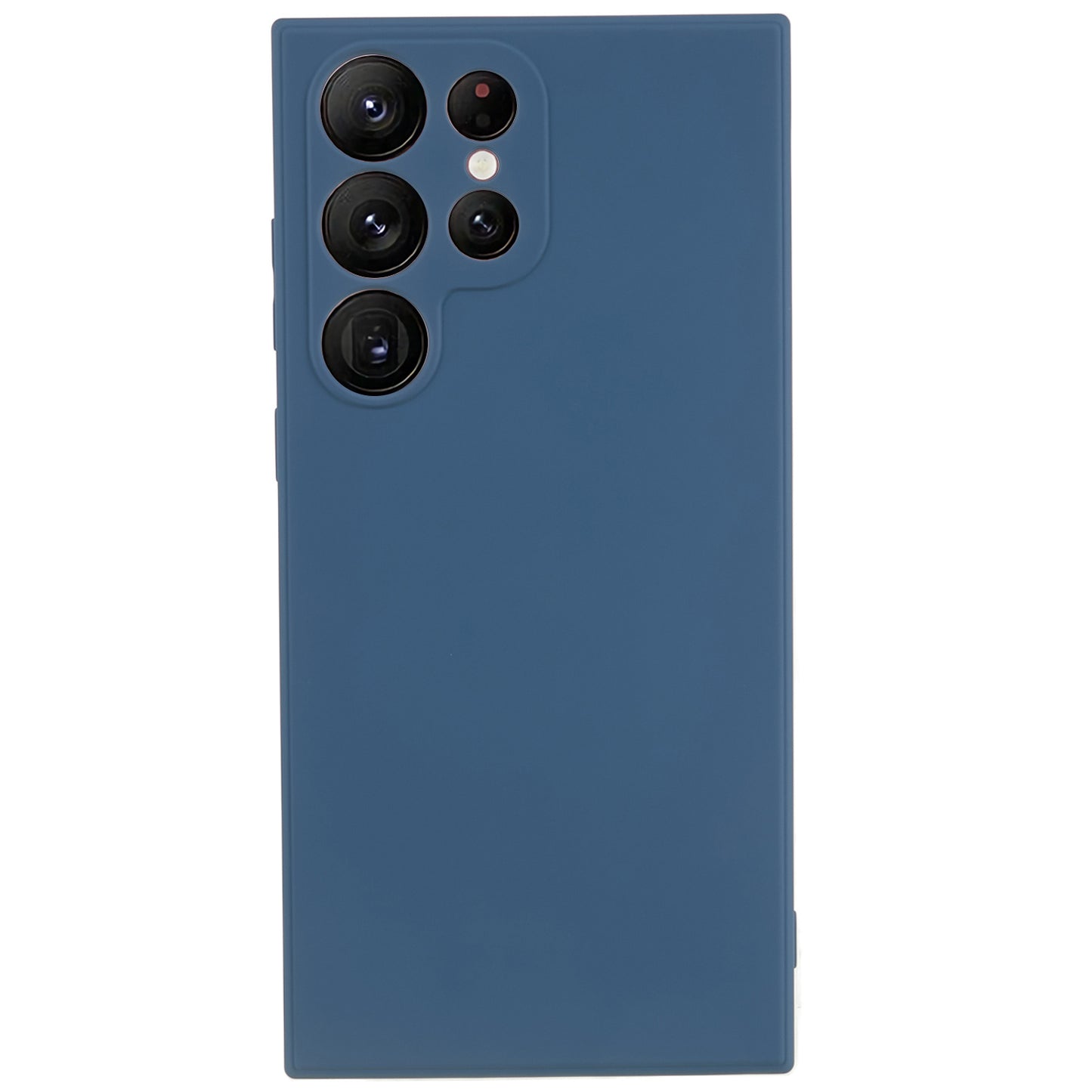 For Samsung Galaxy S23 Ultra Rubberized Texture Phone Case Soft TPU Fiber Lining Shockproof Protection Cover
