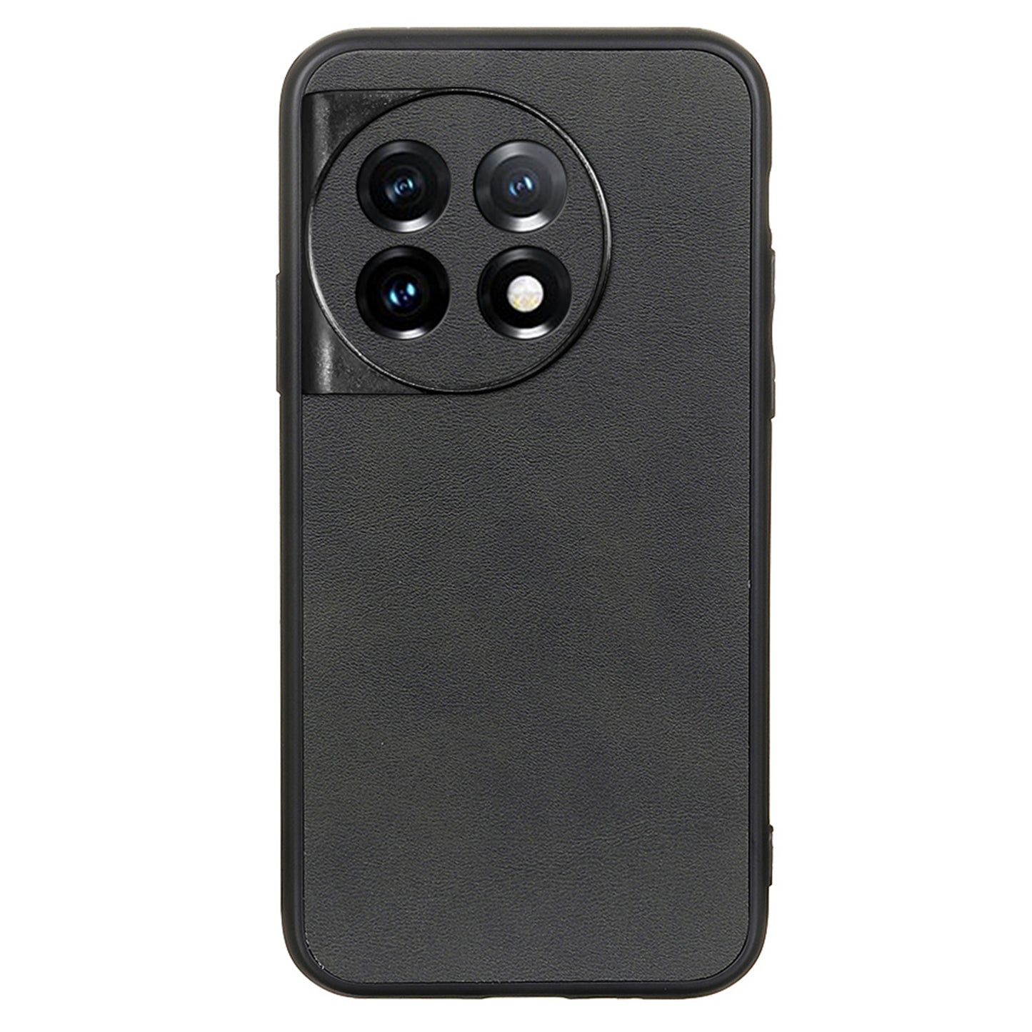 For OnePlus Ace 2 5G / 11R 5G Cell Phone Case PC+TPU+PU Leather Cowhide Texture Back Cover