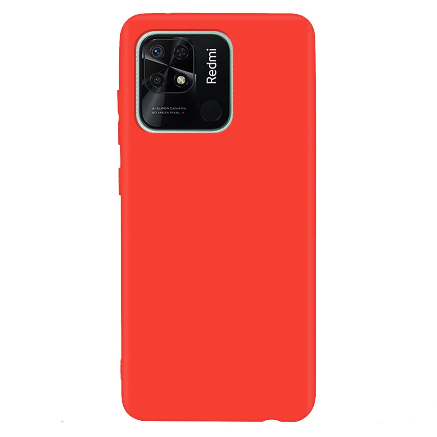 For Xiaomi Redmi 10C 4G Matte Anti-scratch Phone Case Candy Color TPU Protective Cover