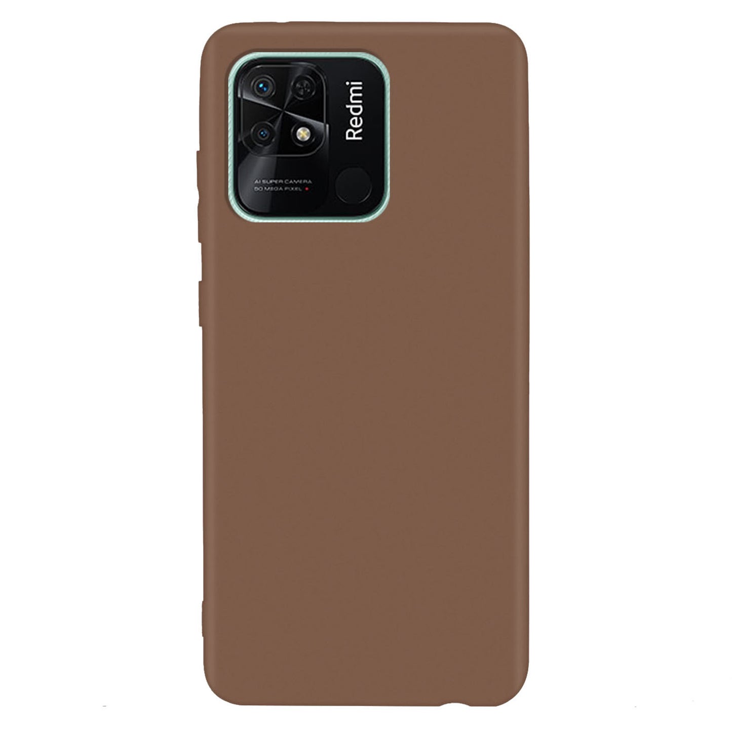 For Xiaomi Redmi 10C 4G Matte Anti-scratch Phone Case Candy Color TPU Protective Cover