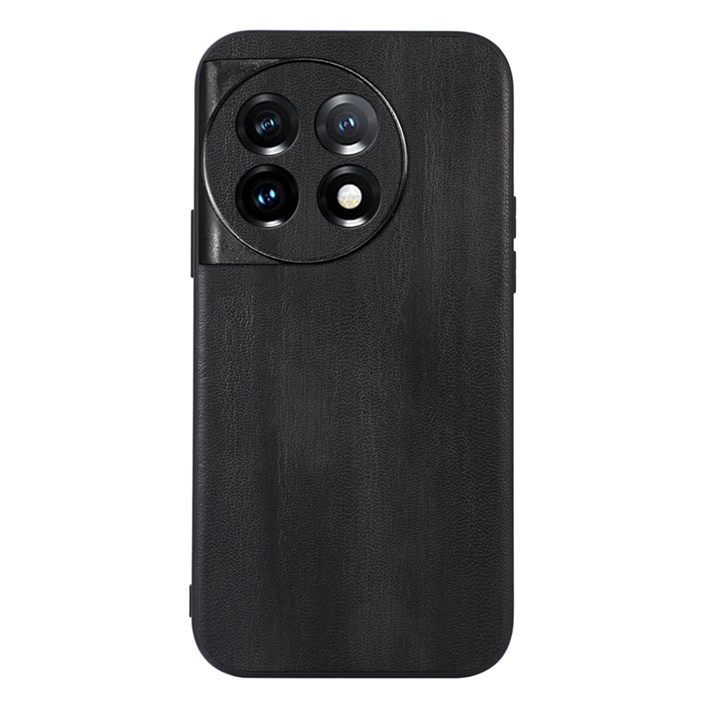 For OnePlus 11R 5G / Ace 2 5G Phone Case Cowhide Textured PU Leather Coated TPU+PC Protective Cover