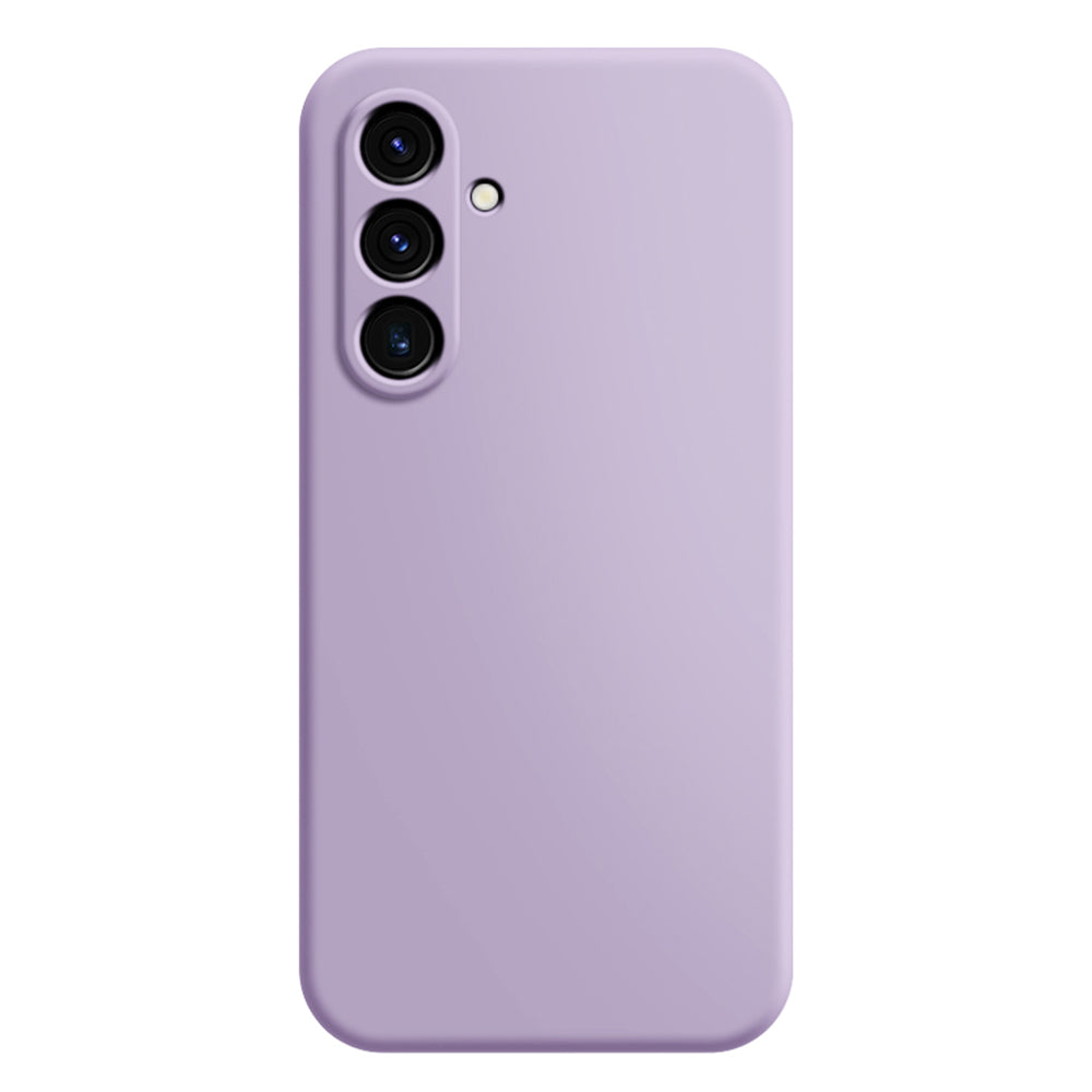 For Samsung Galaxy A54 5G Rubberized TPU Phone Case Soft Fiber Lining Straight Edge Cover