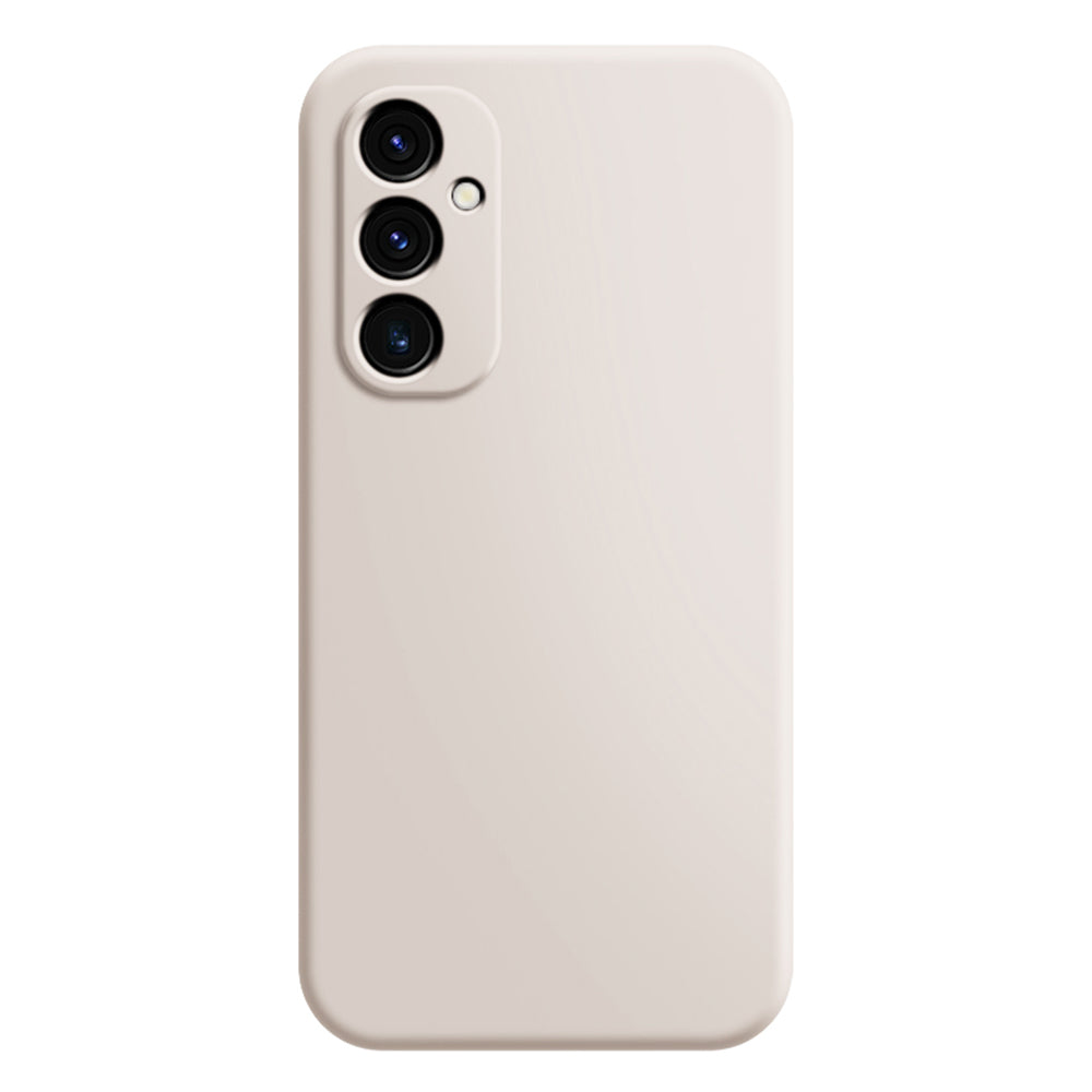 For Samsung Galaxy A14 5G Rubberized TPU Straight Edge Phone Case Soft Anti-Scratch Fiber Lining Protective Cover