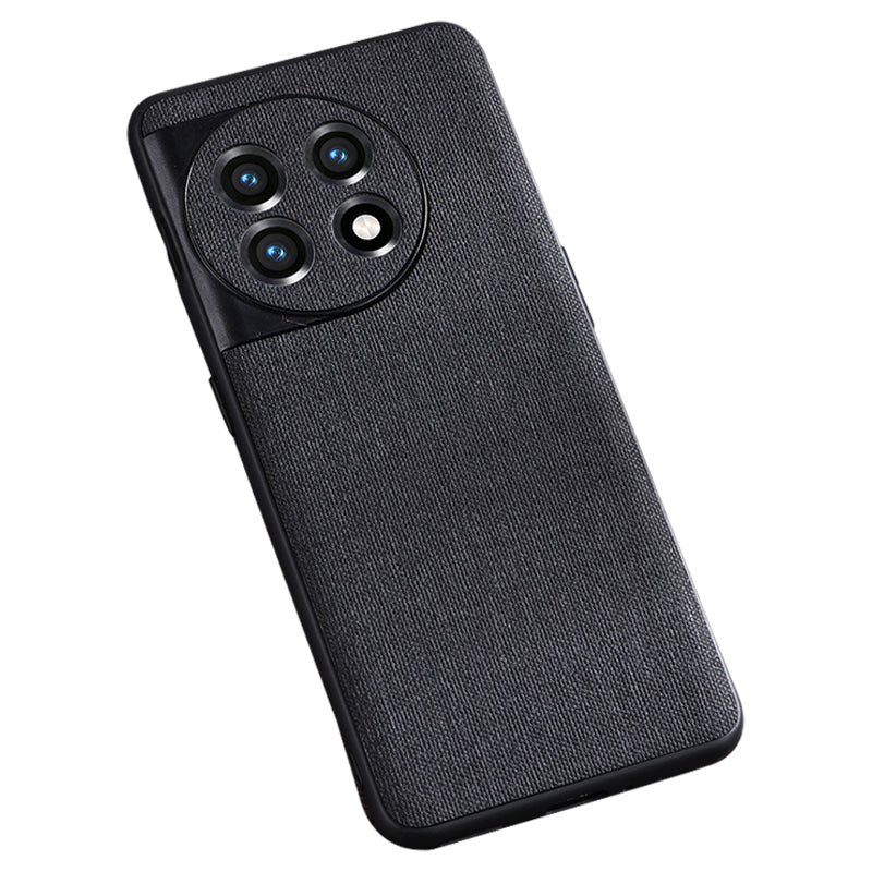 For OnePlus Ace 2 5G / 11R 5G Cloth Texture TPU Phone Cover Anti-fall Cell Phone Case