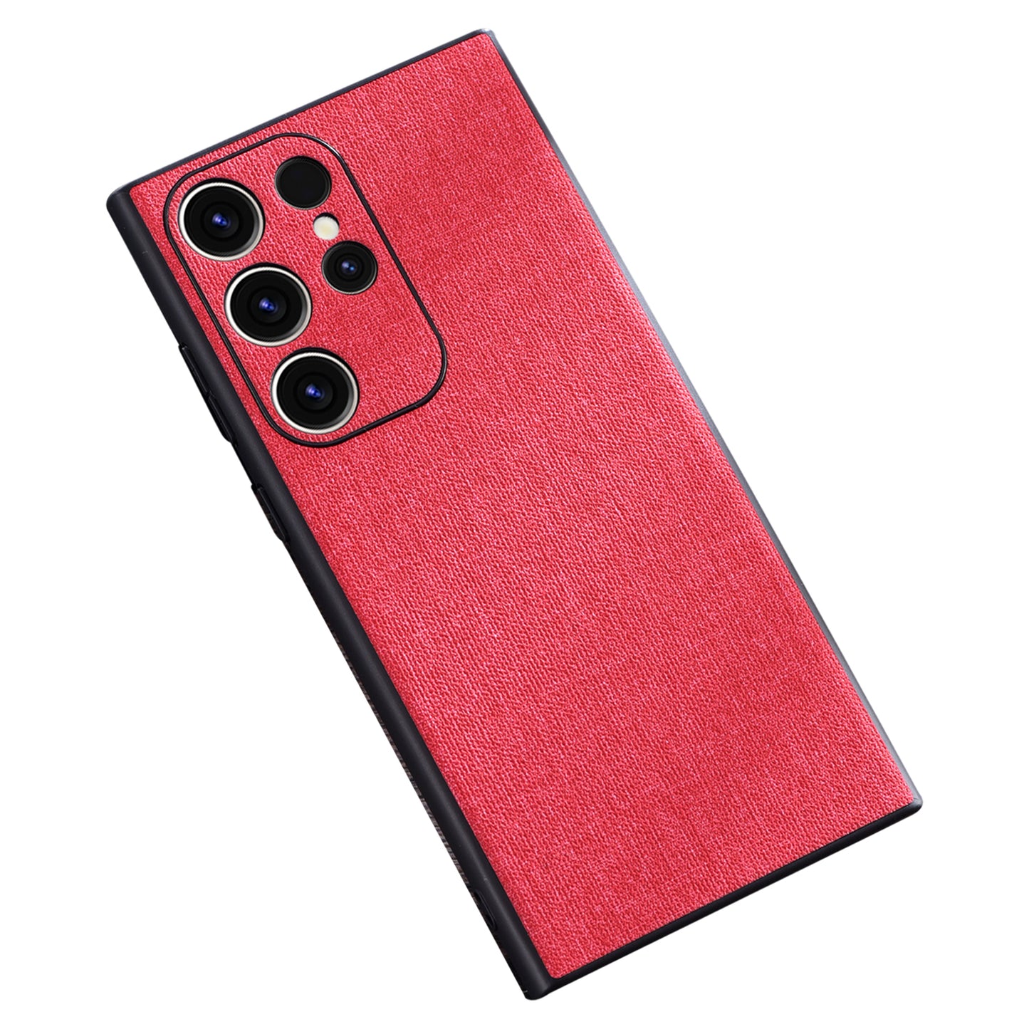 For Samsung Galaxy S23 Ultra Anti-scratch Mobile Case Cloth Texture TPU Phone Cover