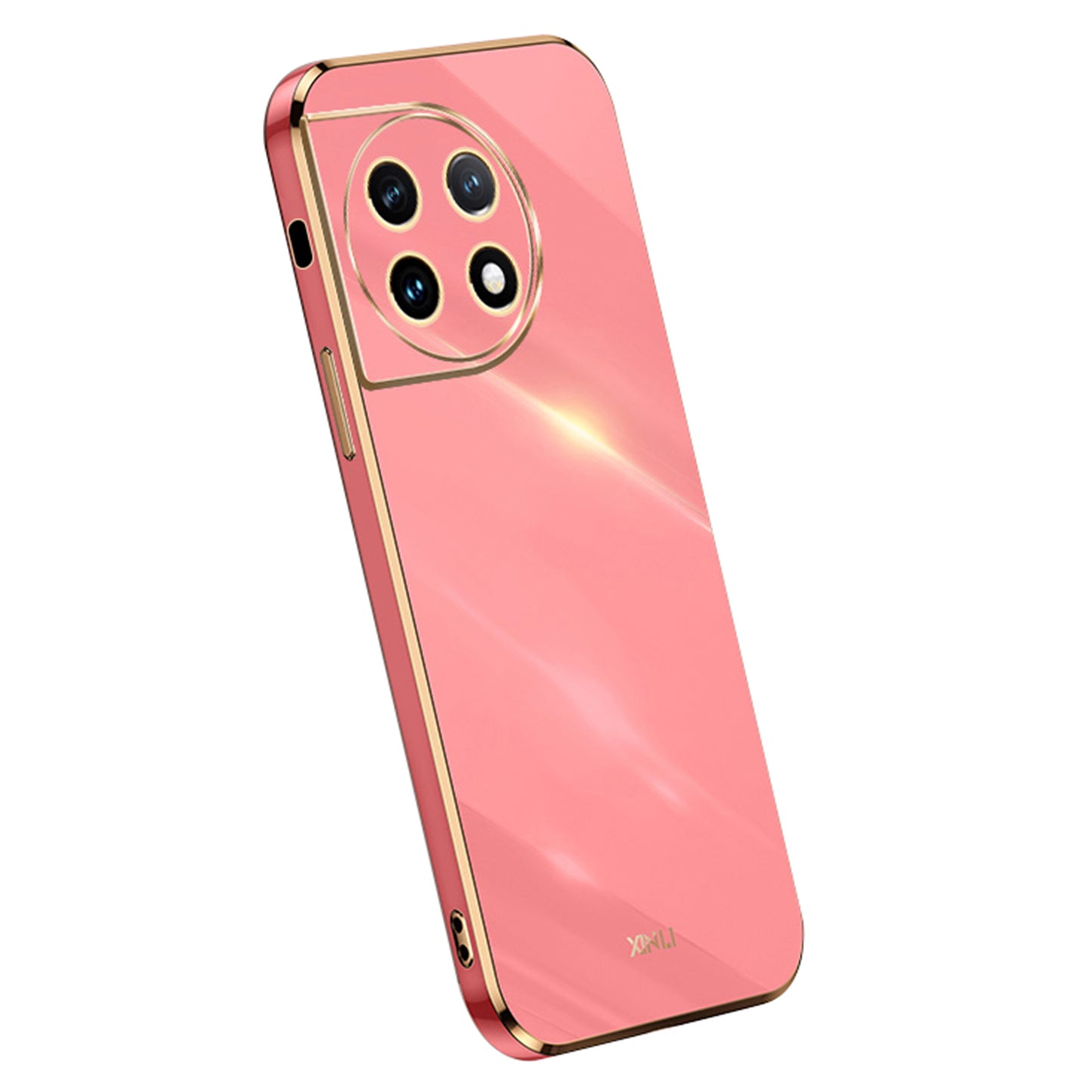 XINLI For OnePlus Ace 2 5G / 11R 5G Electroplating TPU Phone Case Camera Lens Protection Cell Phone Cover
