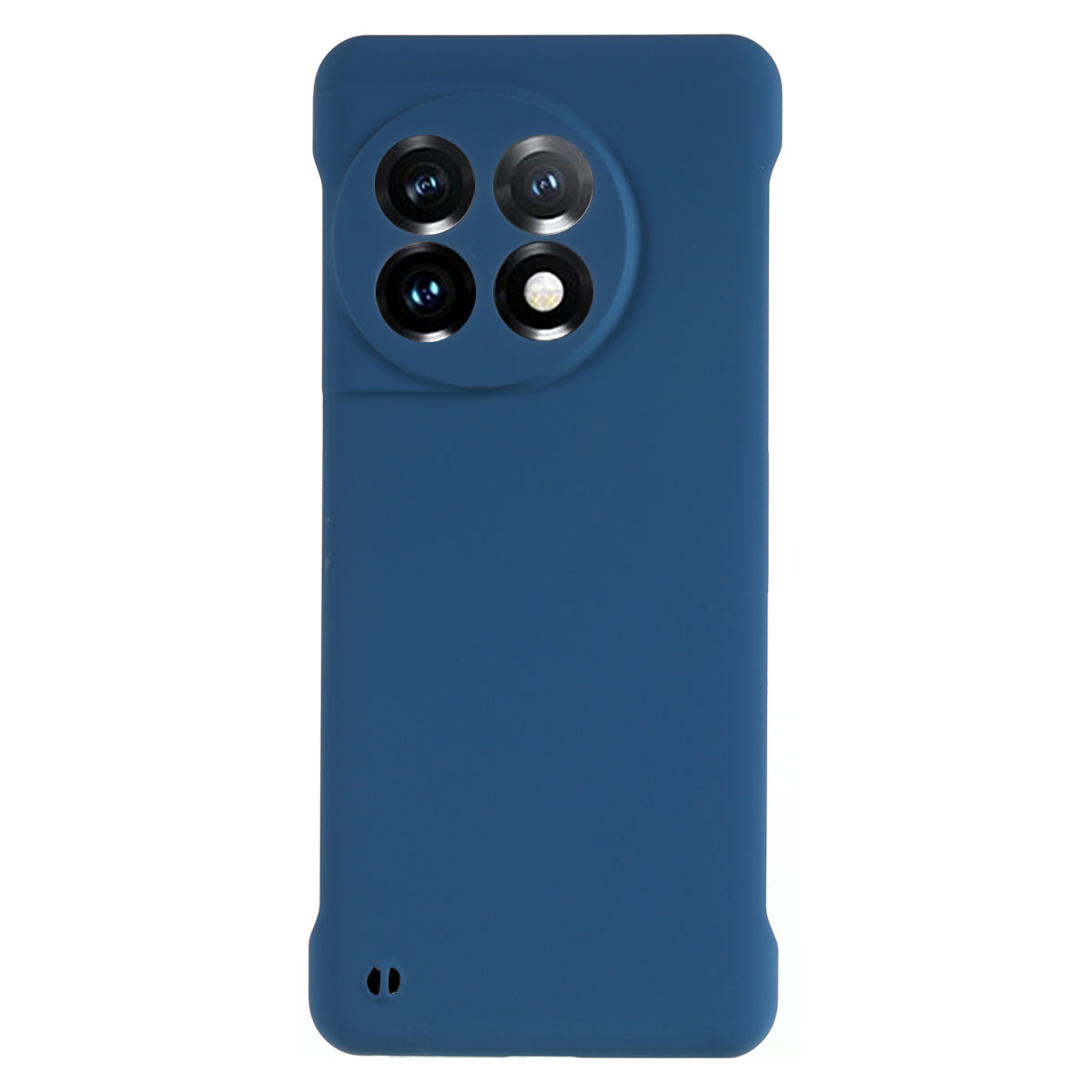 For OnePlus 11 5G Frameless Phone Case Hard PC Skin-touch Shock Absorbent Slim Cover