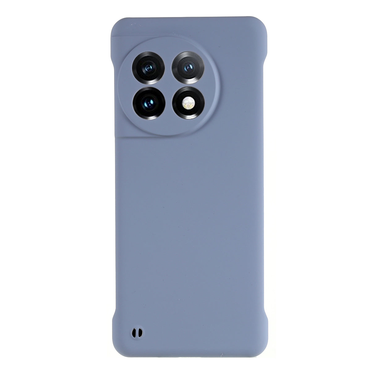 For OnePlus 11 5G Frameless Phone Case Hard PC Skin-touch Shock Absorbent Slim Cover