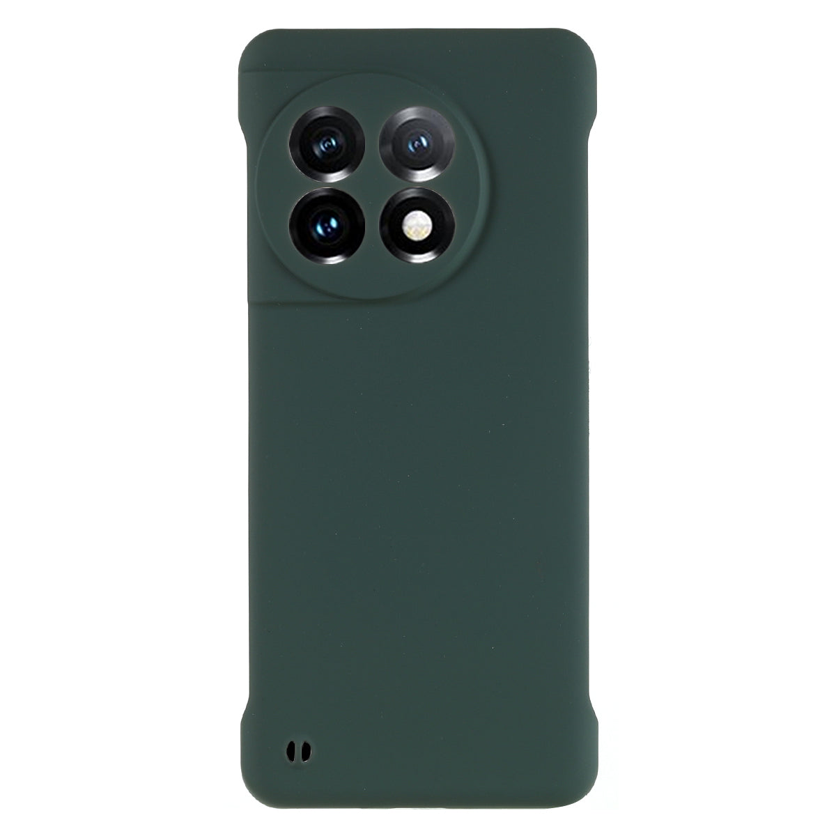 For OnePlus 11 5G Frameless Phone Case Hard PC Skin-touch Shock Absorbent Slim Cover