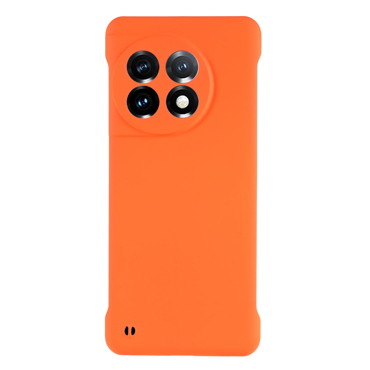 For OnePlus 11 5G Frameless Phone Case Hard PC Skin-touch Shock Absorbent Slim Cover