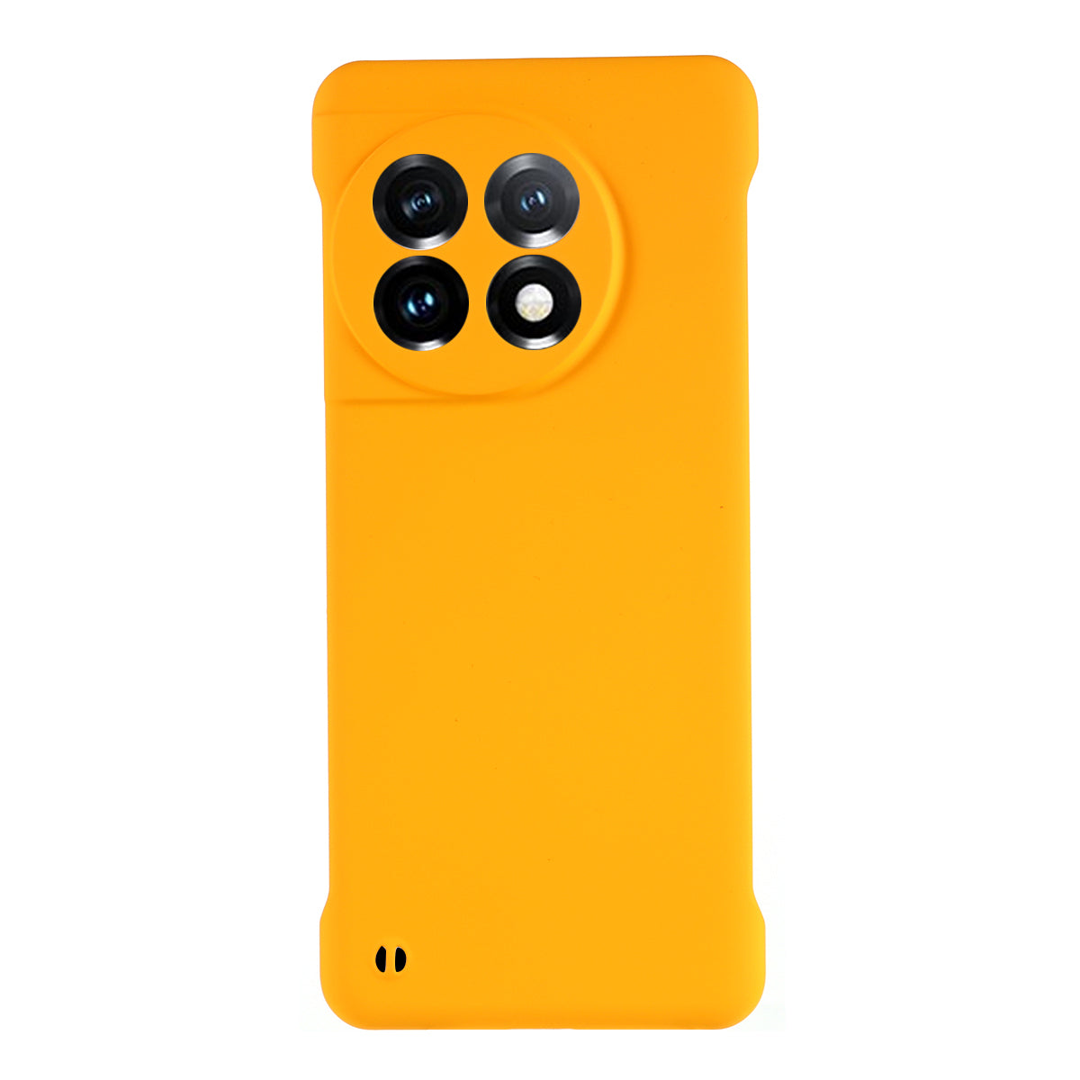 For OnePlus 11 5G Frameless Phone Case Hard PC Skin-touch Shock Absorbent Slim Cover
