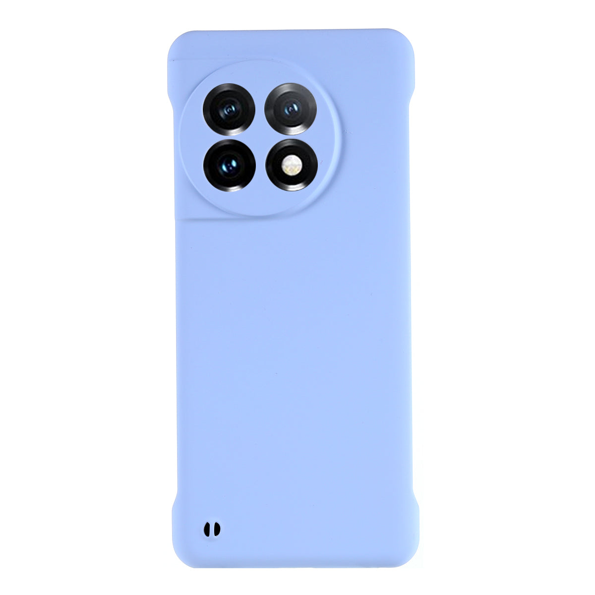 For OnePlus 11 5G Frameless Phone Case Hard PC Skin-touch Shock Absorbent Slim Cover