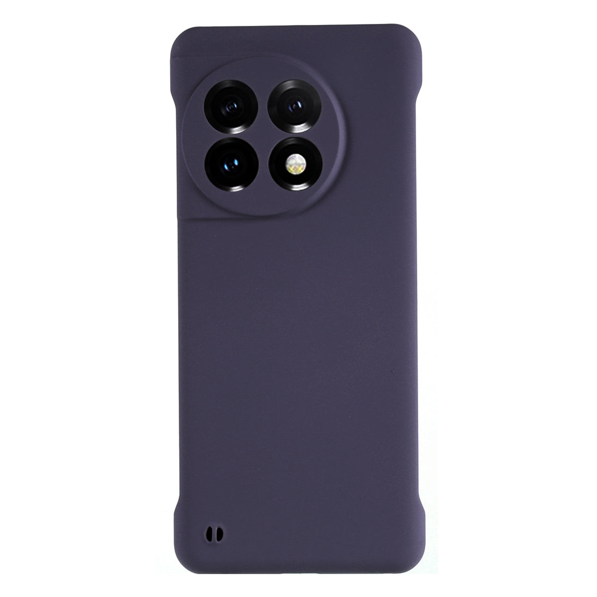 For OnePlus 11 5G Frameless Phone Case Hard PC Skin-touch Shock Absorbent Slim Cover